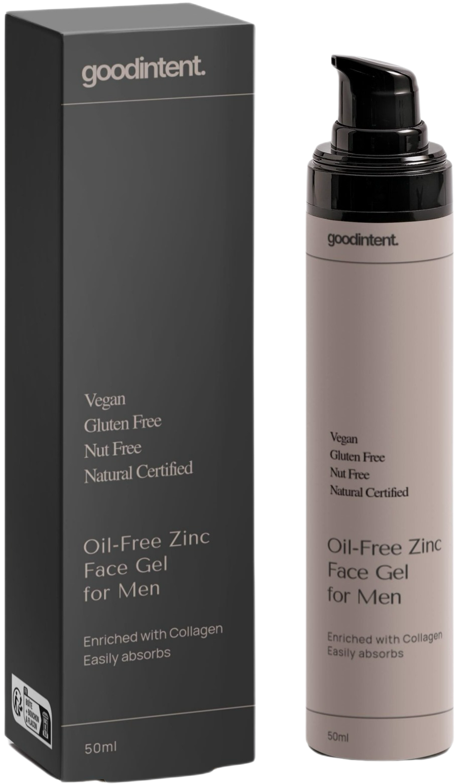 Oil-Free Zinc Face Gel for Men