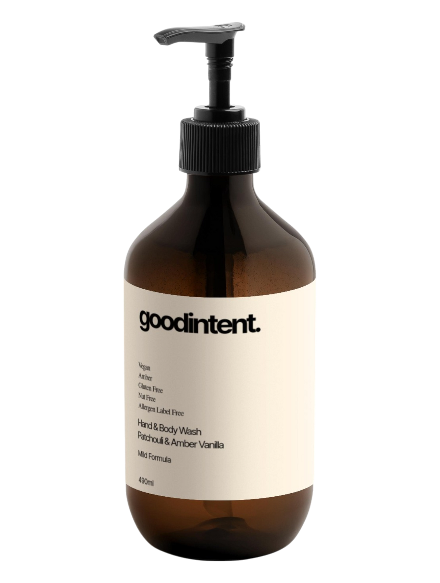 Hand & Body Wash Patchouli & Amber Vanilla