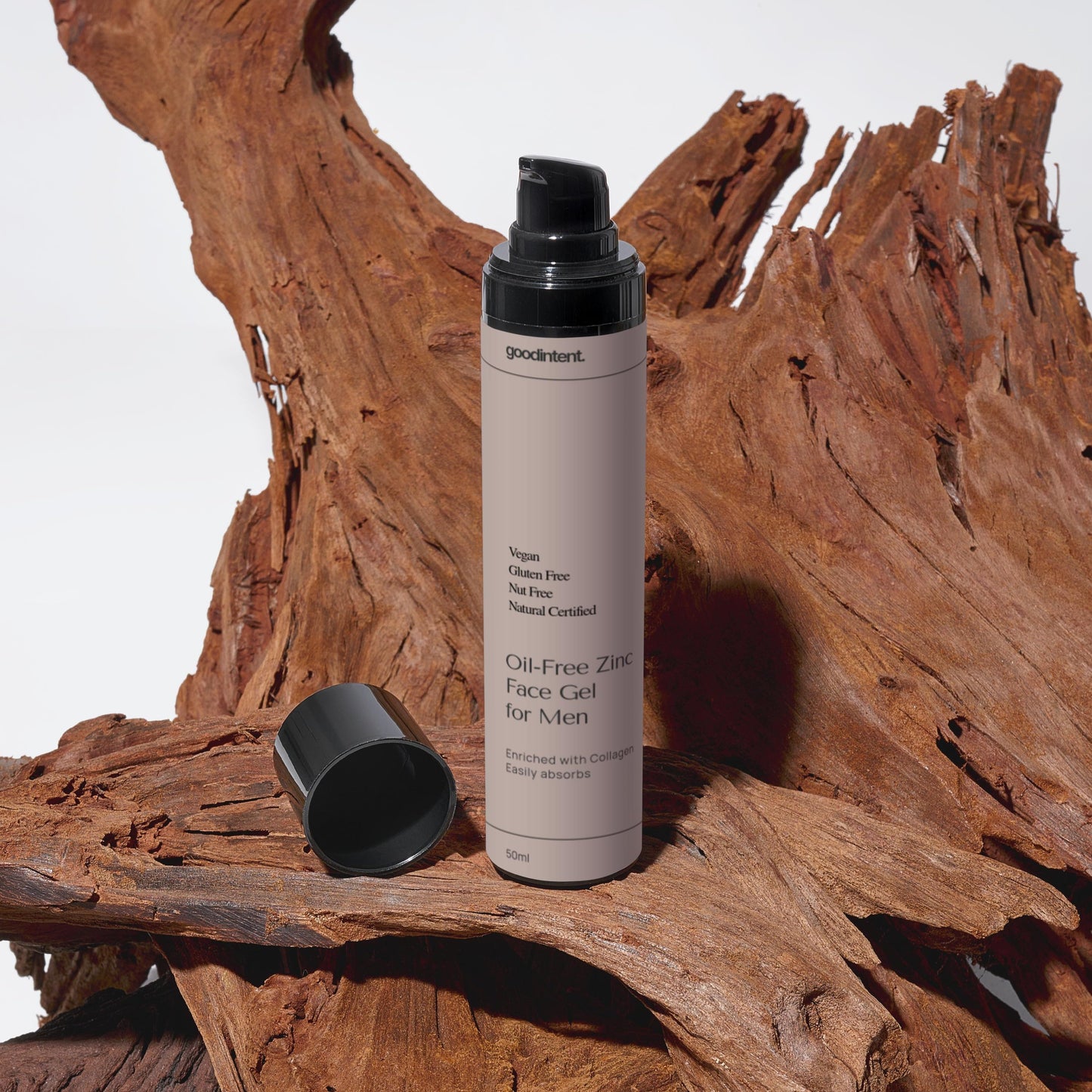Oil-Free Zinc Face Gel for Men
