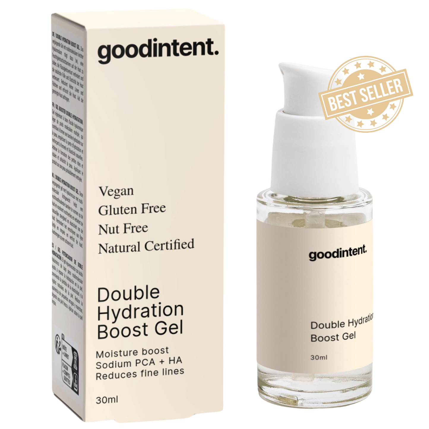 Gel potenciador de doble hidratación