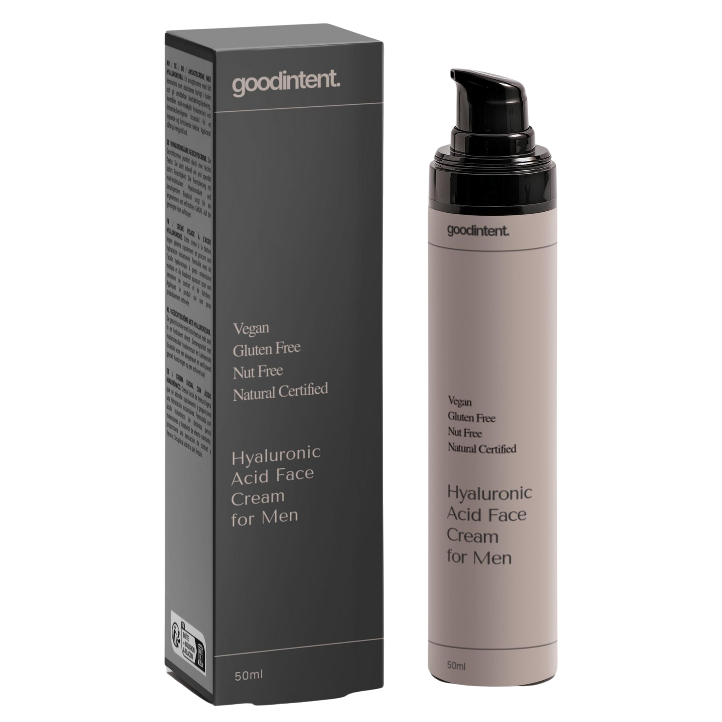 Hyaluronic Acid Face Cream for Men