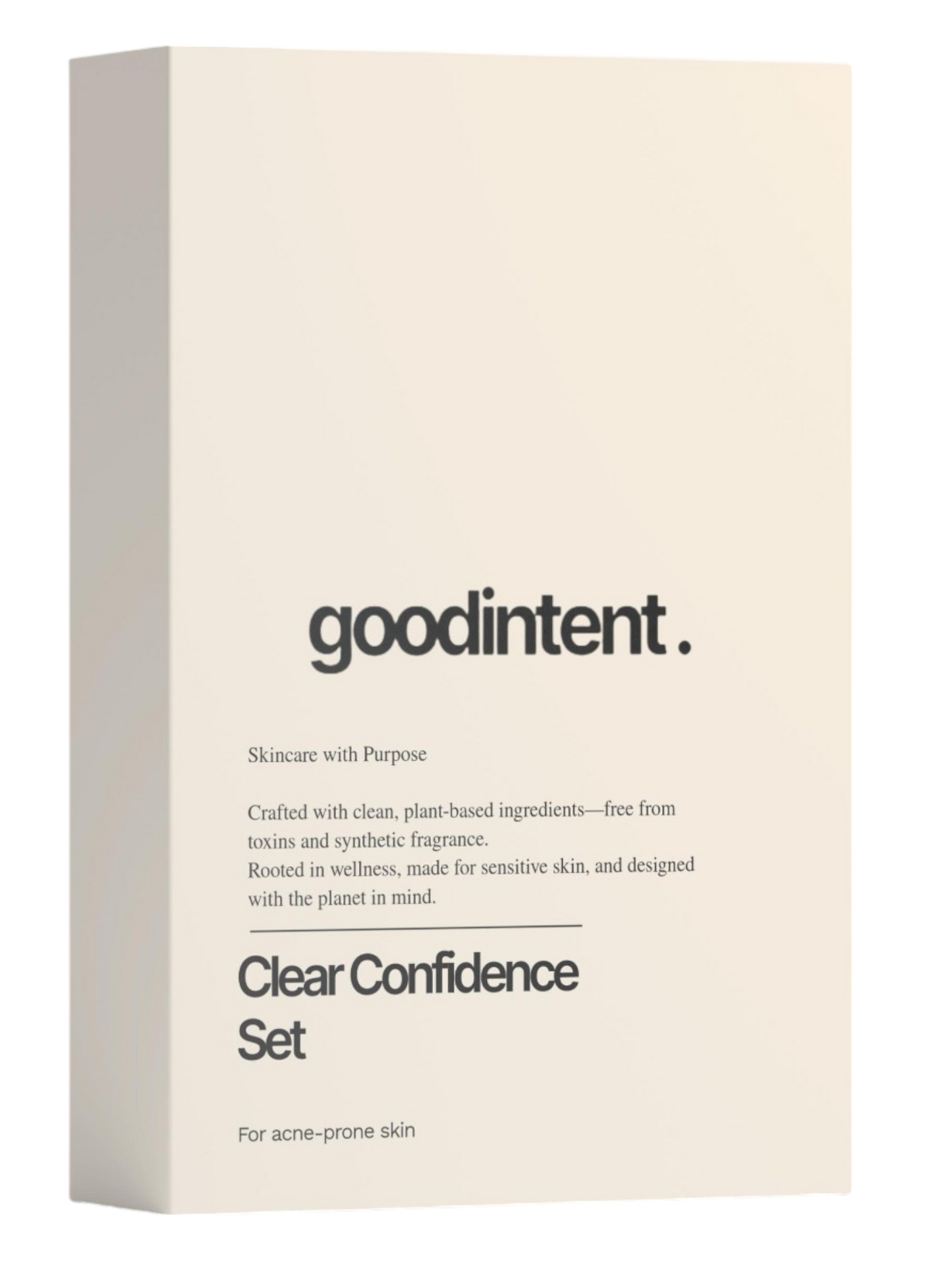 Clear Confidence Set for Acne prone skin