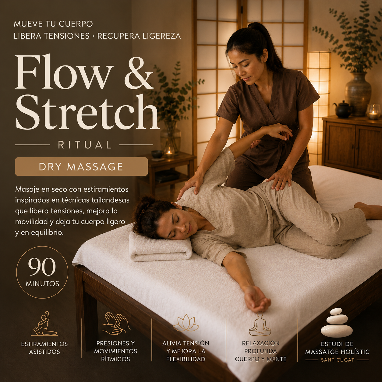 Ritual Flow & Stretch Masaje en Seco