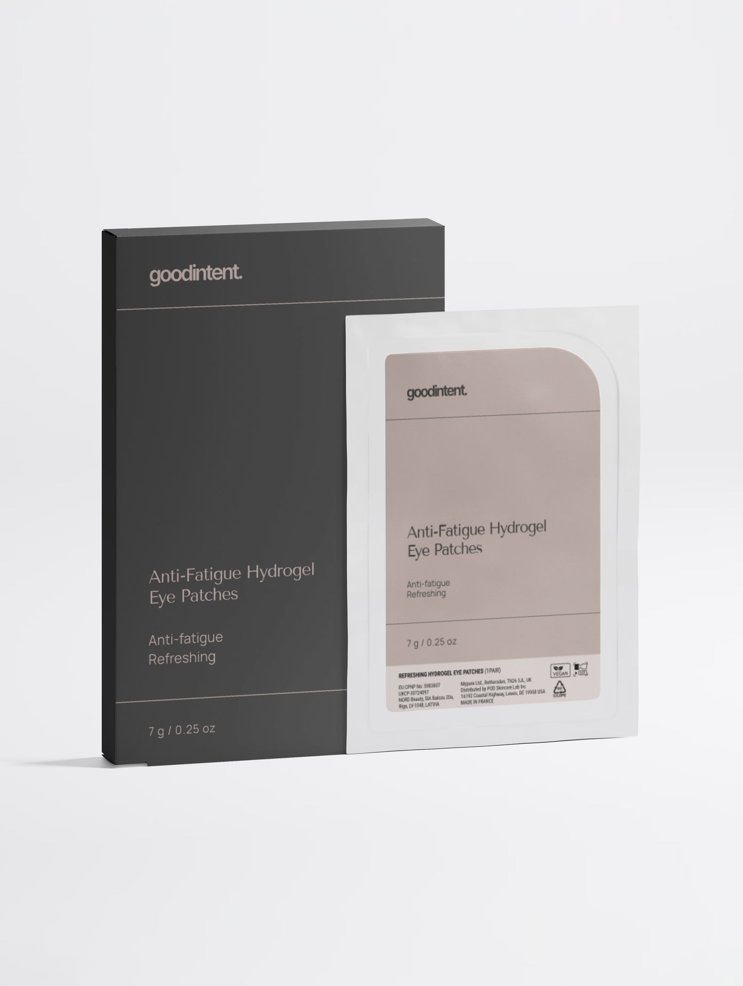 Anti-Fatigue Hydrogel Eye Patches