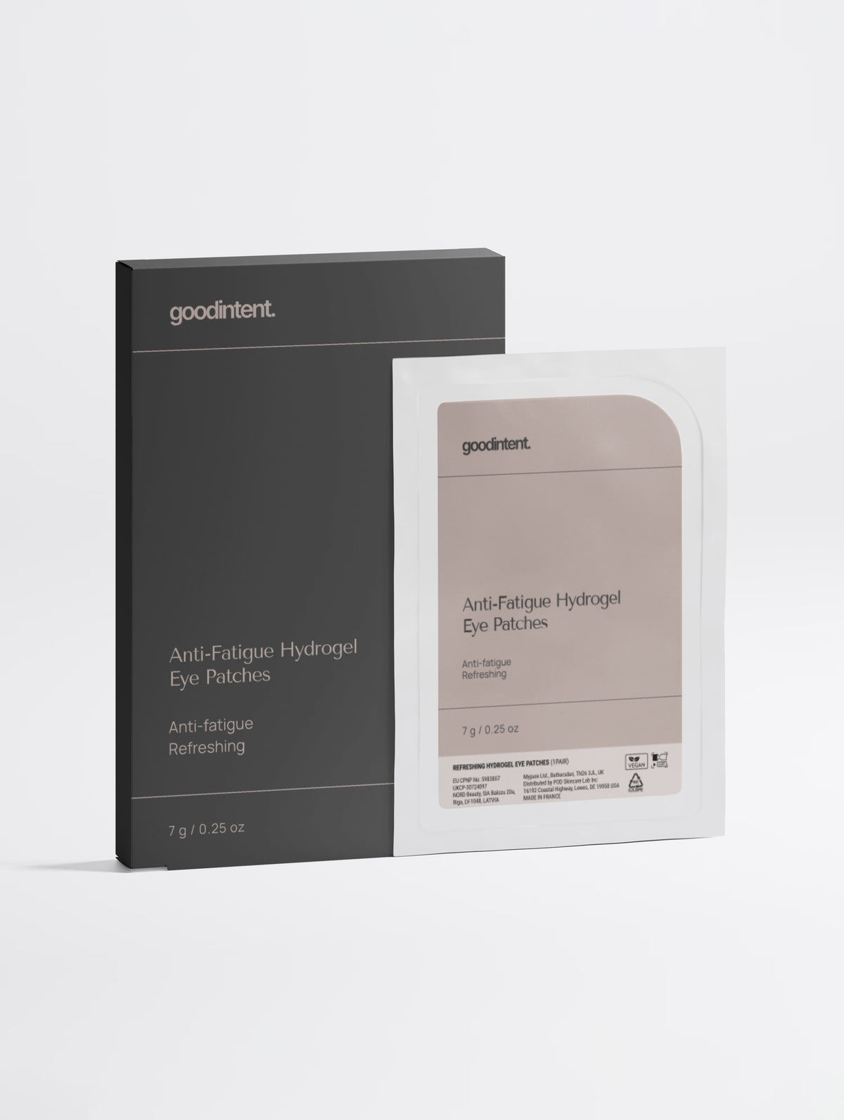 Anti-Fatigue Hydrogel Eye Patches