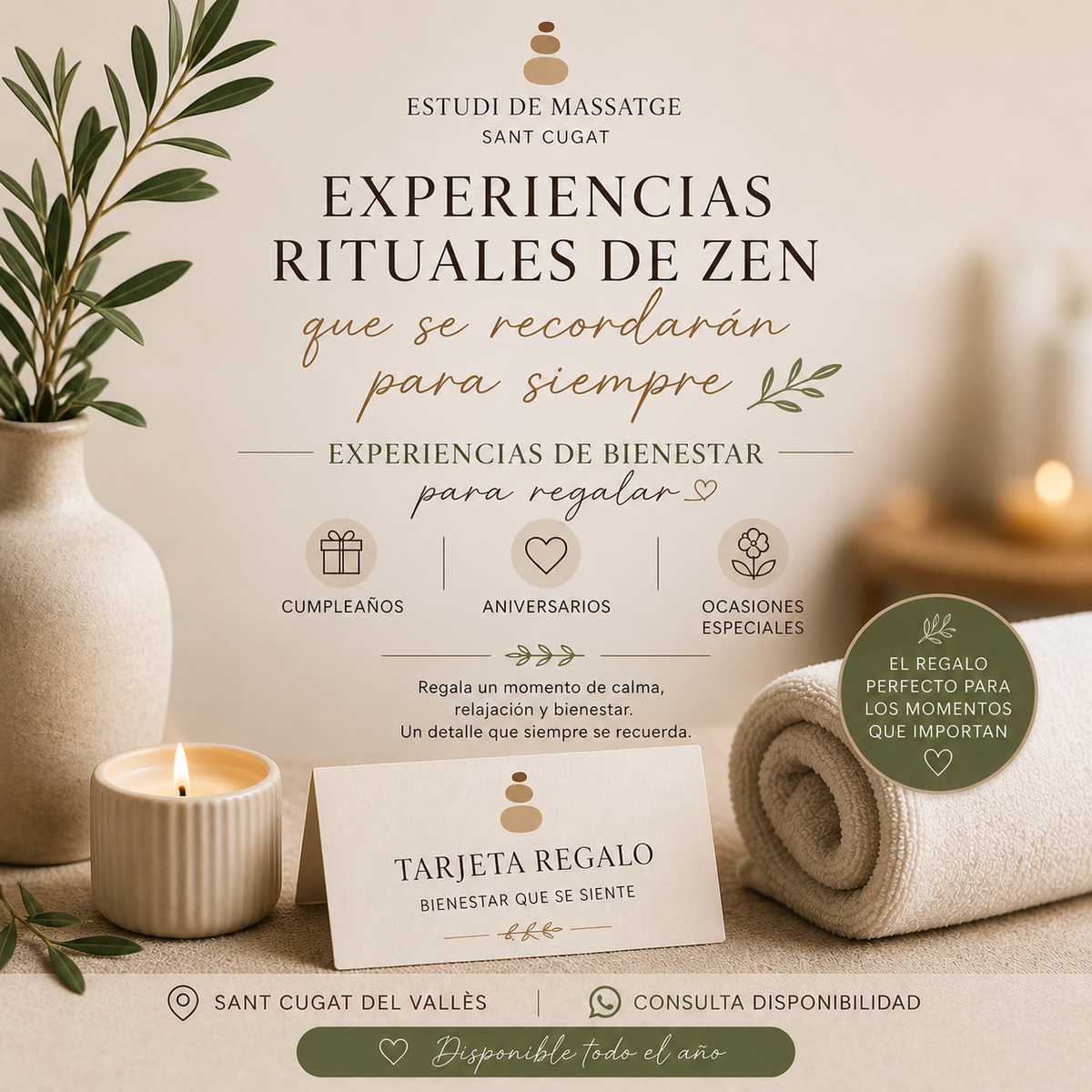 Tarjeta Regalo · Ritual Holístico Zen
